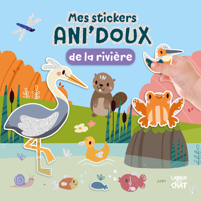 MES STICKERS ANI'DOUX DE LA RIVIERE//STICKERS ANI'DOUX/LANGUE AU CHAT/