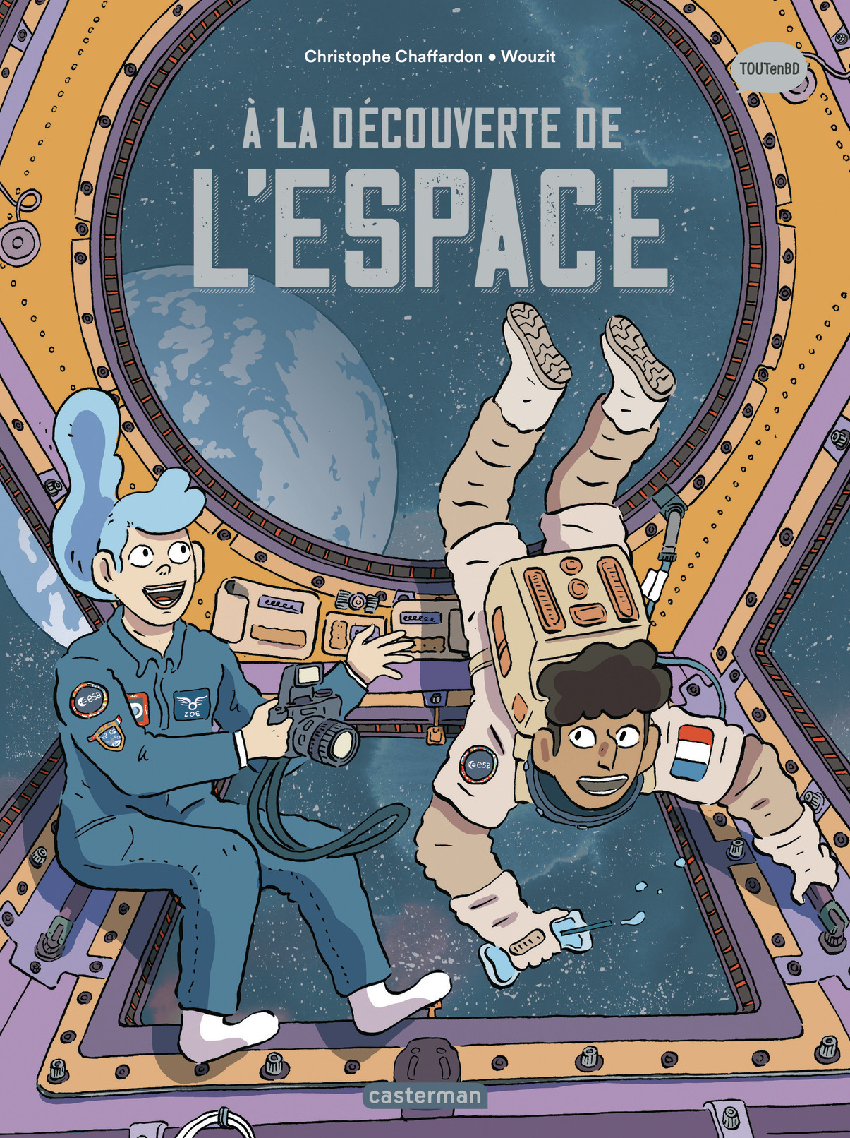 LES SCIENCES EN BD - A LA DECOUVERTE DE L'ESPACE//TOUT EN BD/CASTERMAN/LES SCIEN