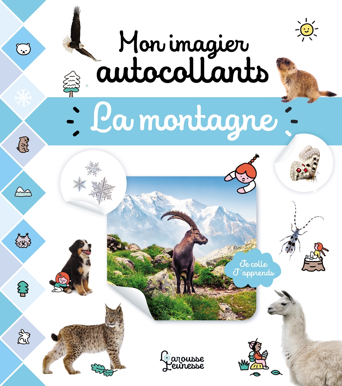 MON IMAGIER AUTOCOLLANTS - LA MONTAGNE//IMAGIERS PHOTOS/LAROUSSE/