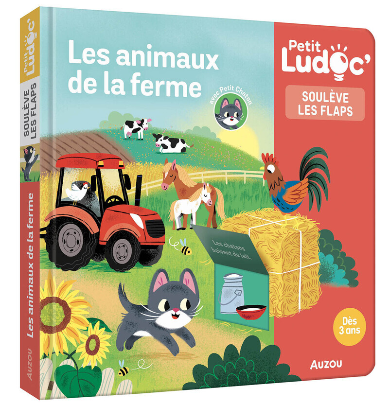 P'TIT LUDOC - SOULEVE LES FLAPS : LES ANIMAUX DE LA FERME//DIVERS DOCUMENTAIRES/