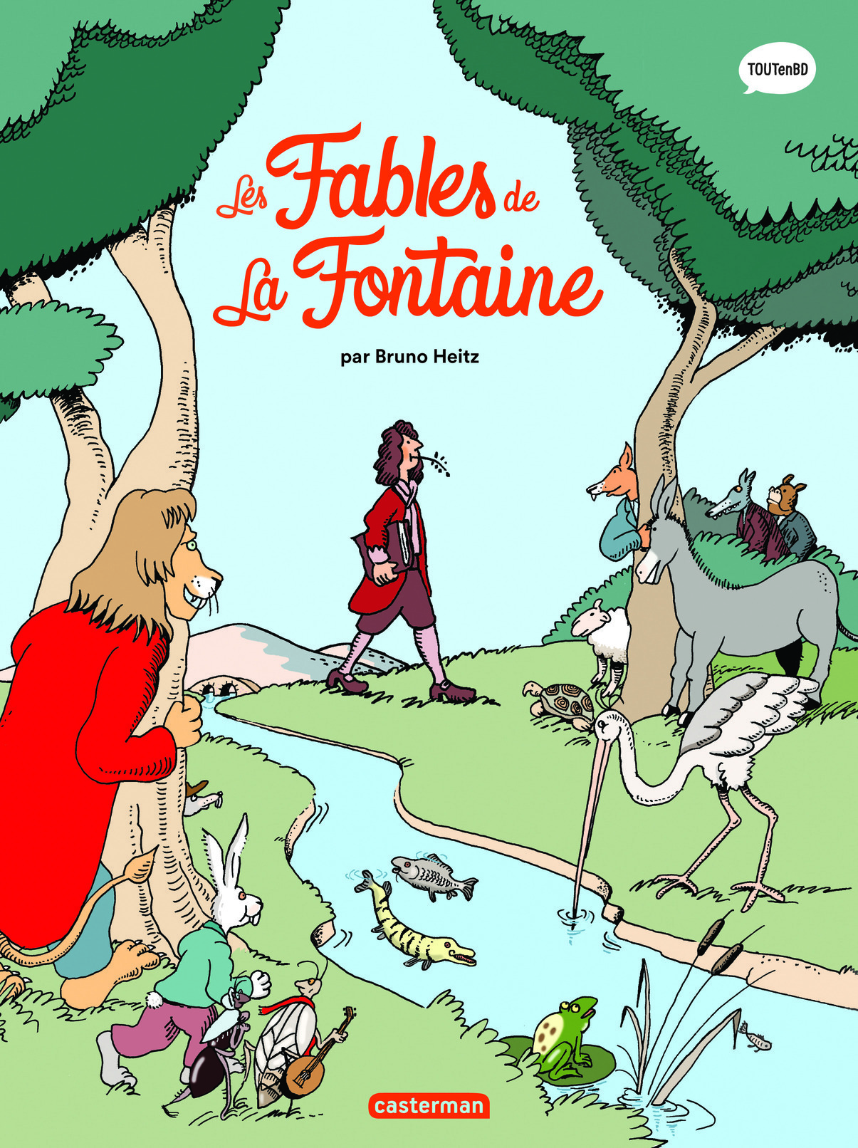 LES CLASSIQUES EN BD - LES FABLES DE LA FONTAINE//TOUT EN BD/CASTERMAN/LES CLASS