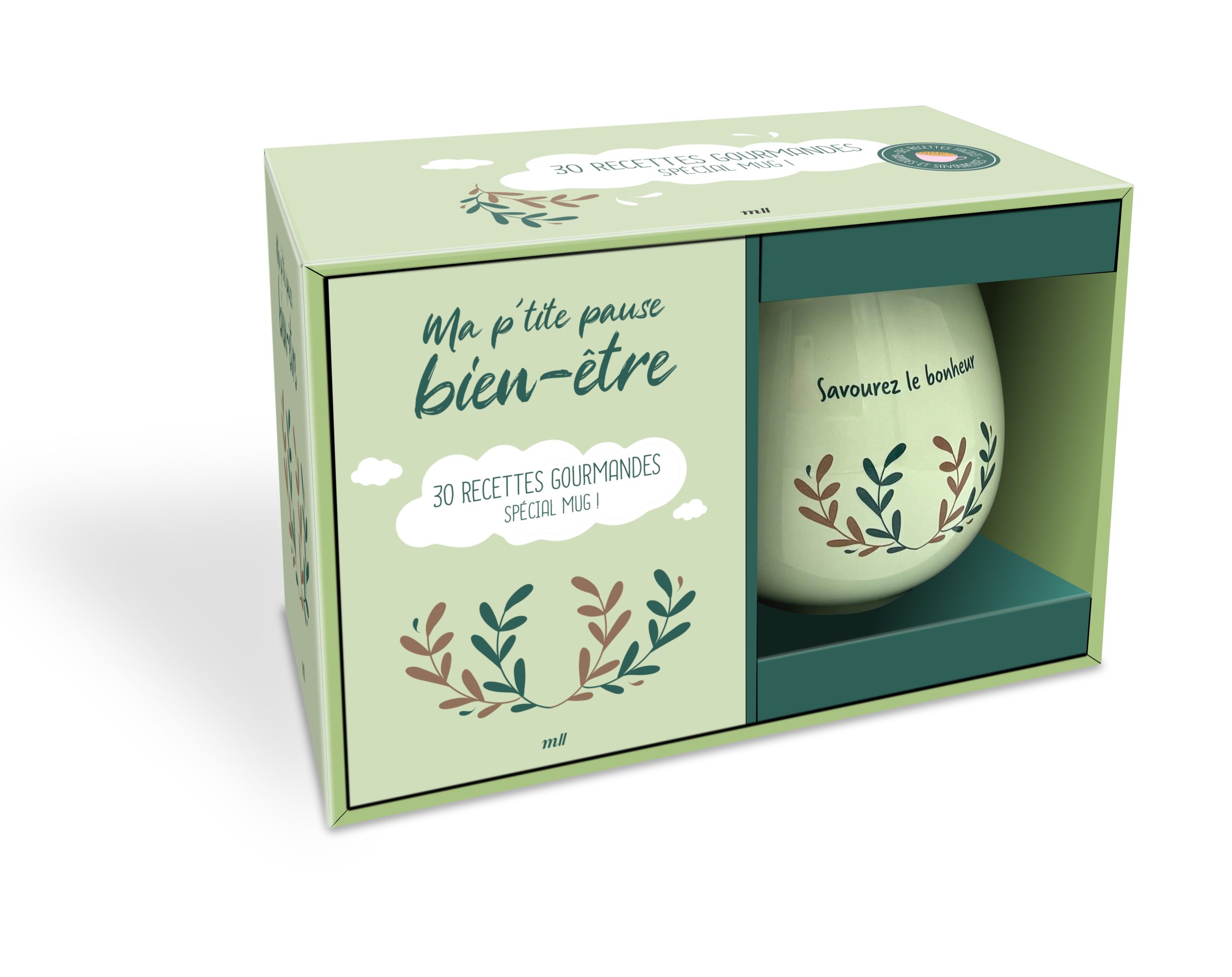 COFFRET MUG - MA P'TITE PAUSE BIEN-ETRE///MERCILESLIVRES/