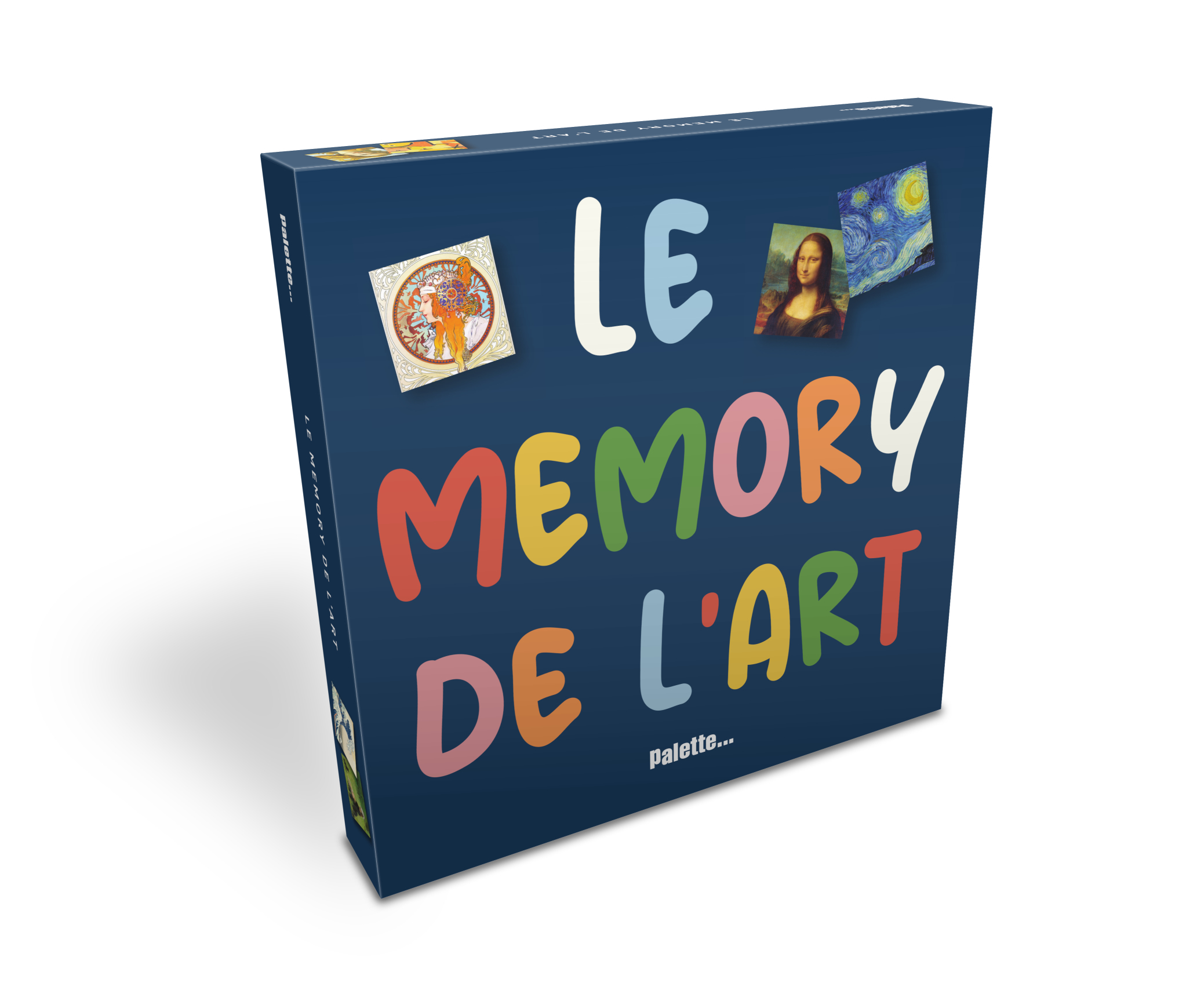 LE MEMORY DE L'ART (BOITE DE JEUX)///PALETTE/