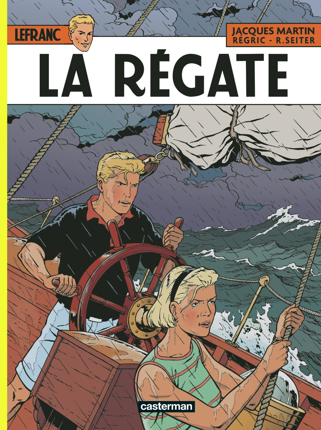 LA REGATE/36/JACQUES MARTIN/CASTERMAN/LEFRANC