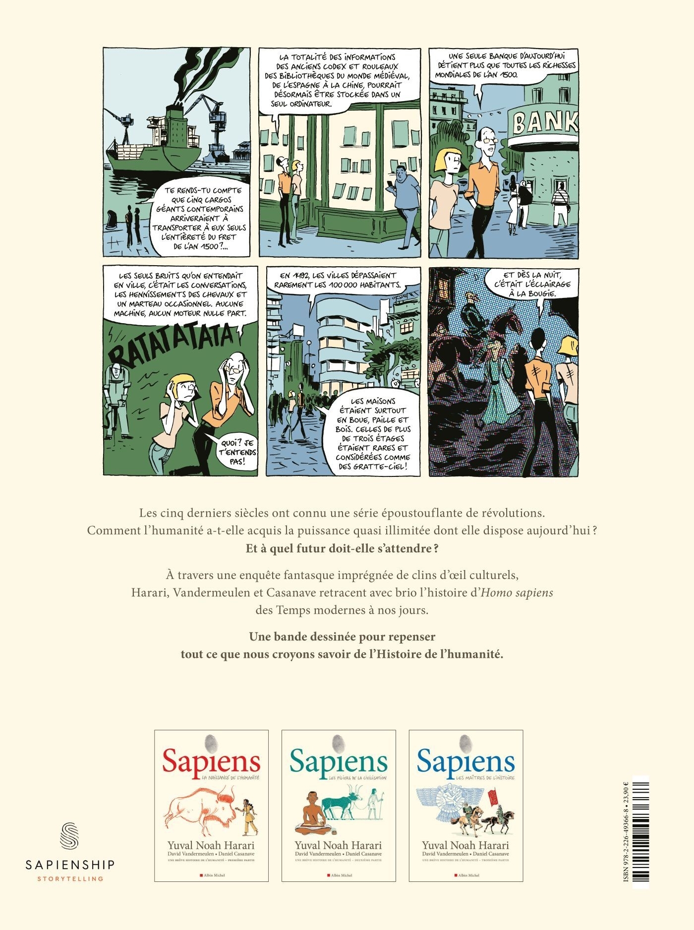 SAPIENS - TOME 4 (BD)//SAPIENS BD/ALBIN MICHEL/ – Image 2