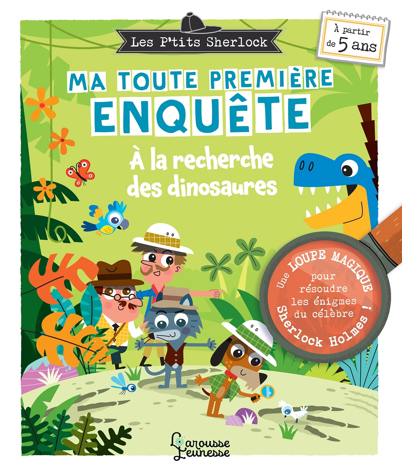 MA TOUTE PREMIERE ENQUETE - A LA RECHERCHE DES DINOSAURES//SHERLOCK ACTIVITES/LA