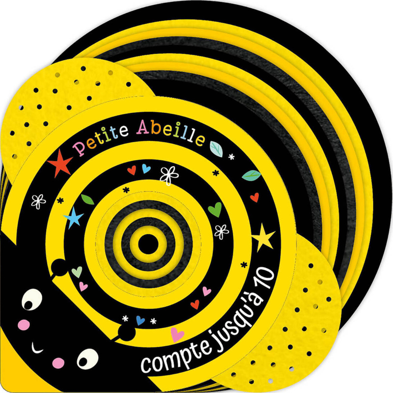 MES LIVRES FEUTRINE - PETITE ABEILLE//MES LIVRES FEUTRINE/1 2 3 SOLEIL/