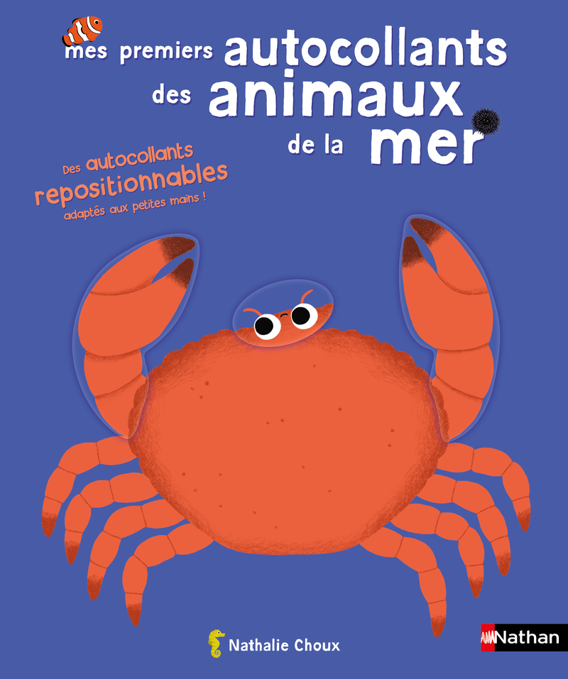 MES PREMIERS AUTOCOLLANTS DES ANIMAUX DE LA MER///NATHAN/