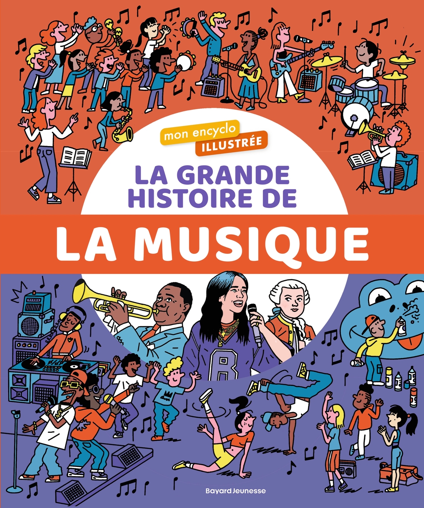 MON ENCYCLO ILLUSTREE. LA GRANDE HISTOIRE DE LA MUSIQUE//MON ENCYCLO/BAYARD JEUN