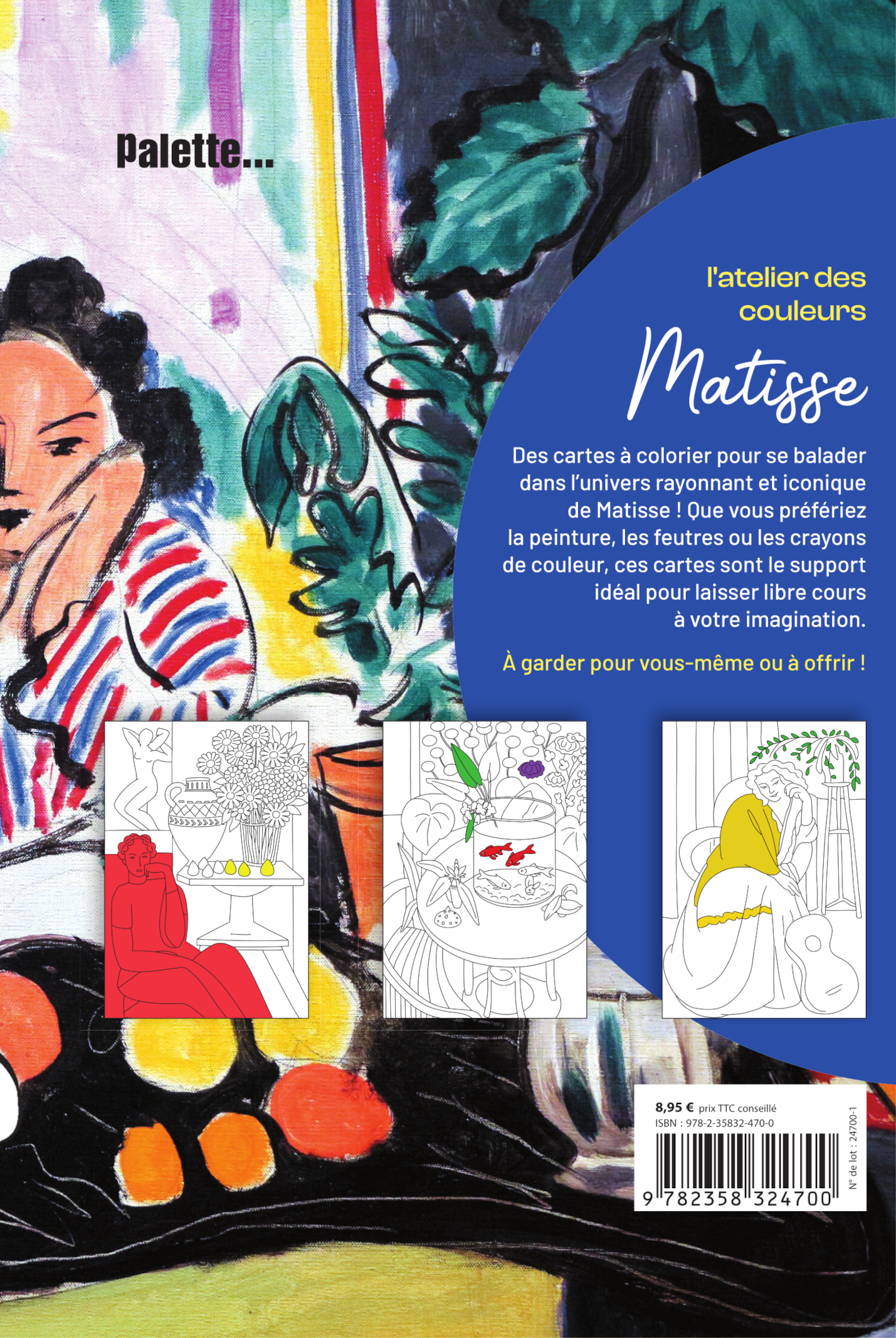 L'ATELIER DES COULEURS - MATISSE///PALETTE ADULTE/ – Image 2