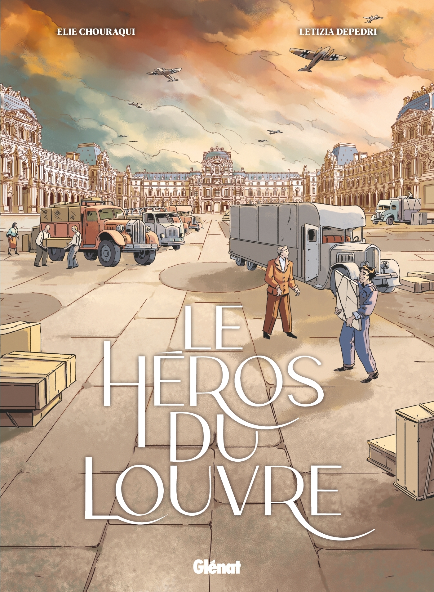 LE HEROS DU LOUVRE - INTEGRALE/INT/HORS COLLECTION/GLENAT/LE HEROS DU LOUVRE